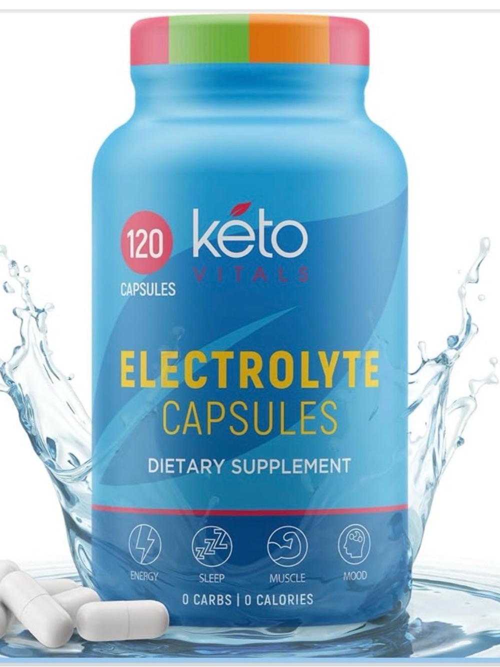 Electrolyte Capsules - The Original Keto Electrolyte Pills Supplement Save on 🚢
